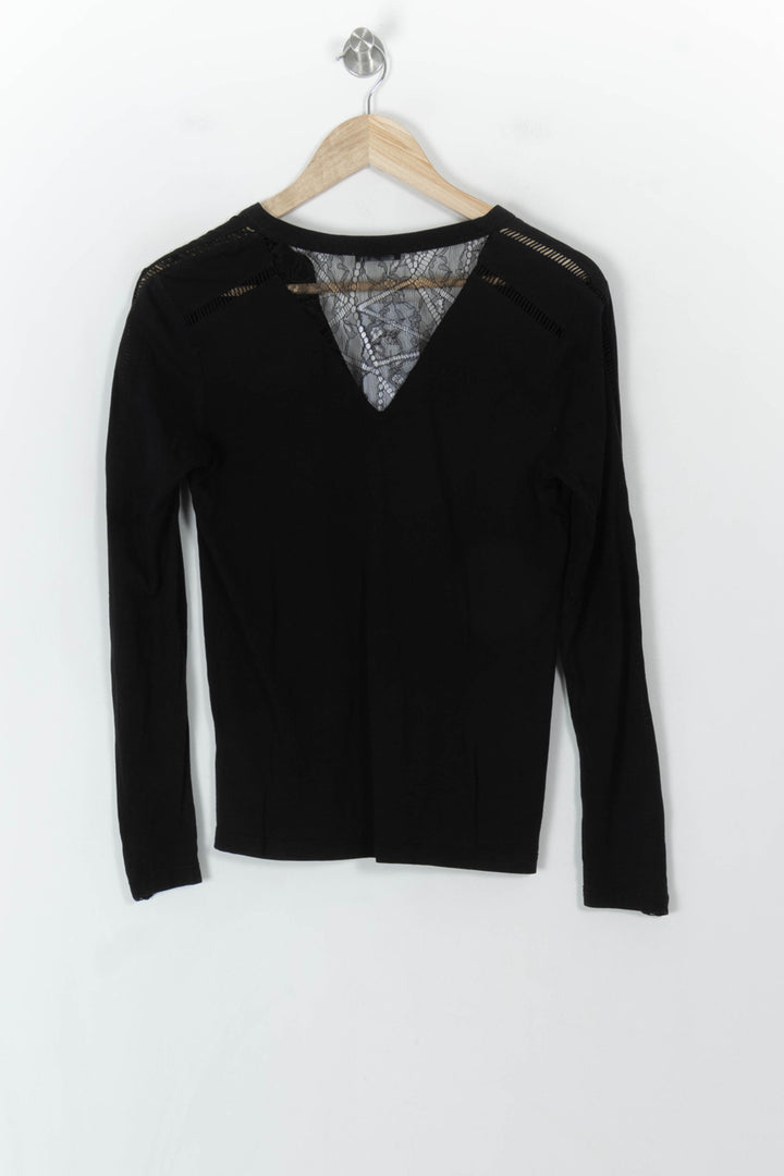 Pull Noir - Taille M/38 de la marque IKKS | PARAD120418 - Vendu par Paradigme - Image 5