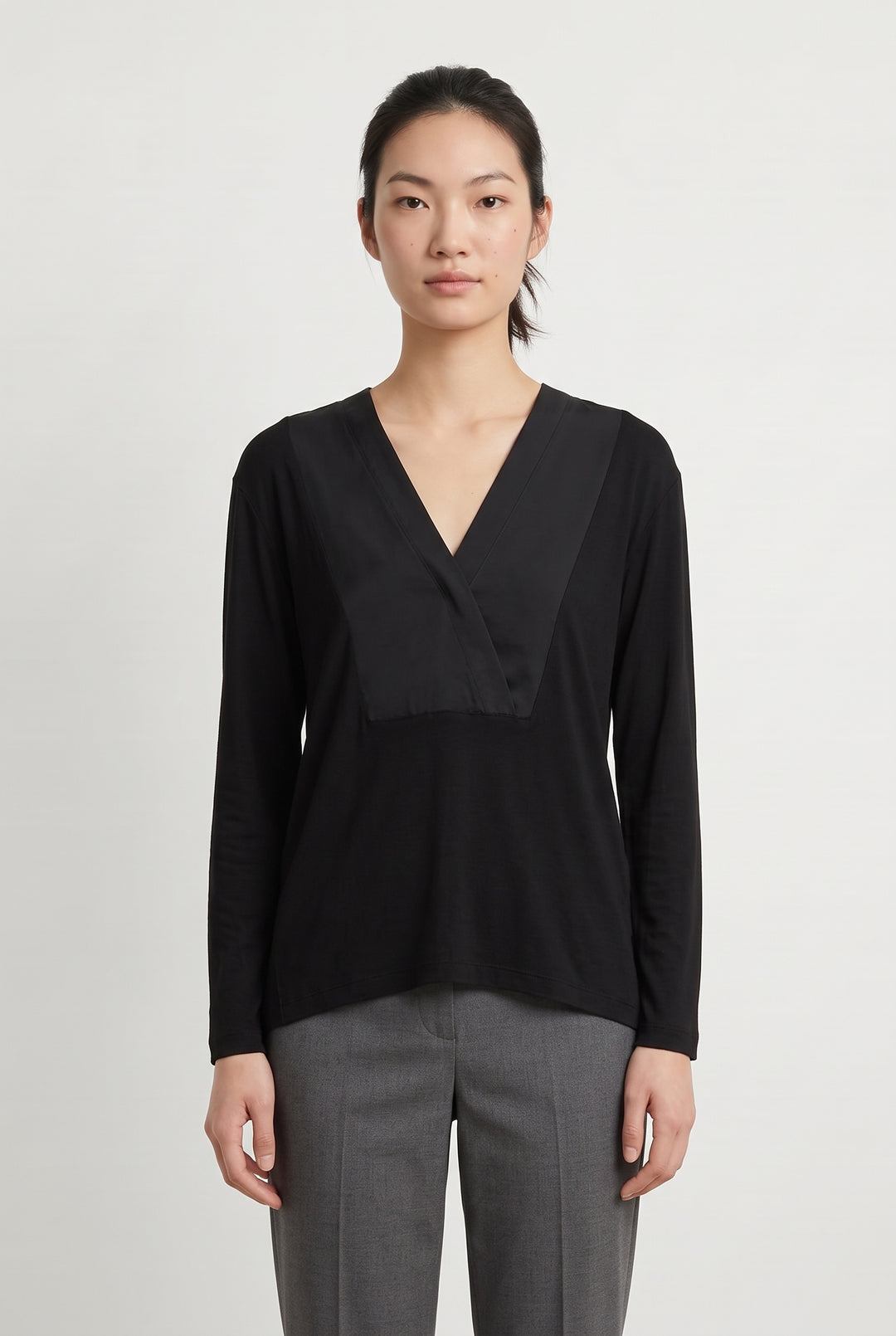 Blouse Noire - Taille S/36 de la marque Comptoir des Cotonniers | PARAD120419 - Vendu par Paradigme - Image 1