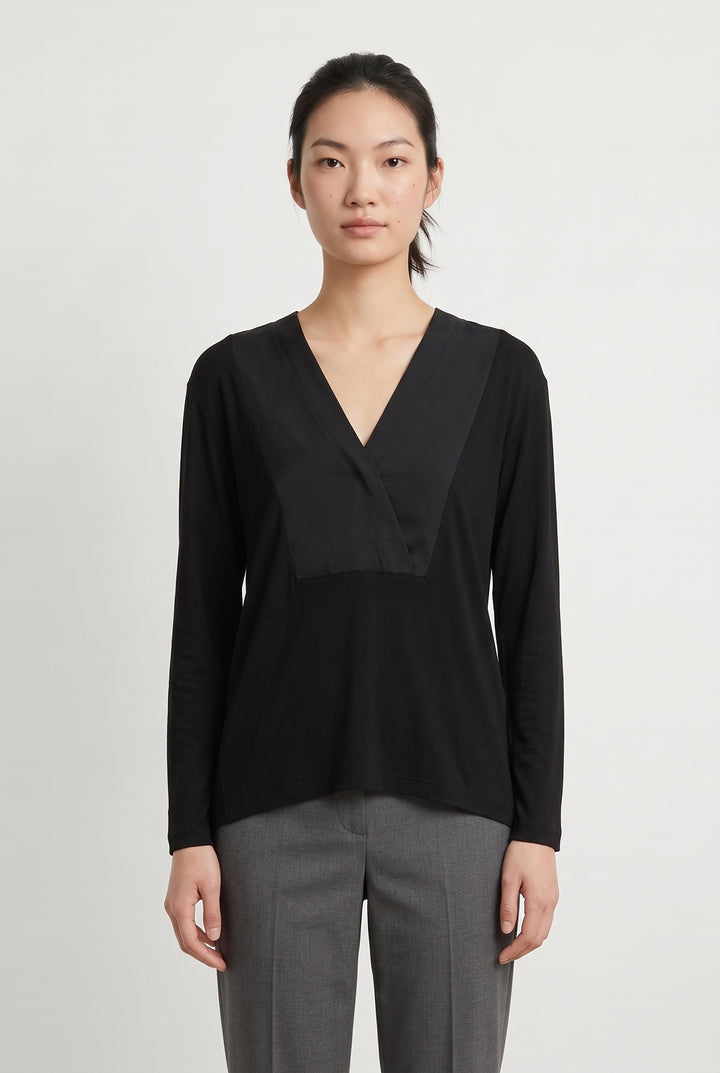 Blouse Noire - Taille S/36 de la marque Comptoir des Cotonniers | PARAD120419 - Vendu par Paradigme - Image 1