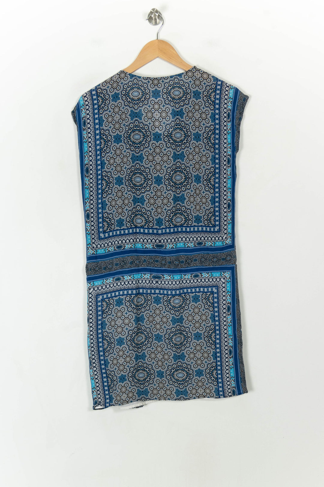 Robe Midi Bleue et Noire - Taille S/36 de la marque Maison 123 | PARAD120420 - Vendu par Paradigme - Image 5