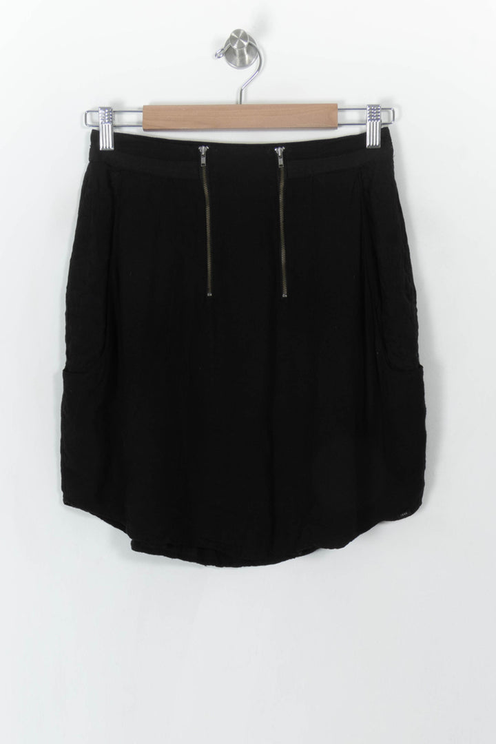 Jupe Courte Noire - Taille M/38 de la marque IKKS | PARAD120421 - Vendu par Paradigme - Image 2