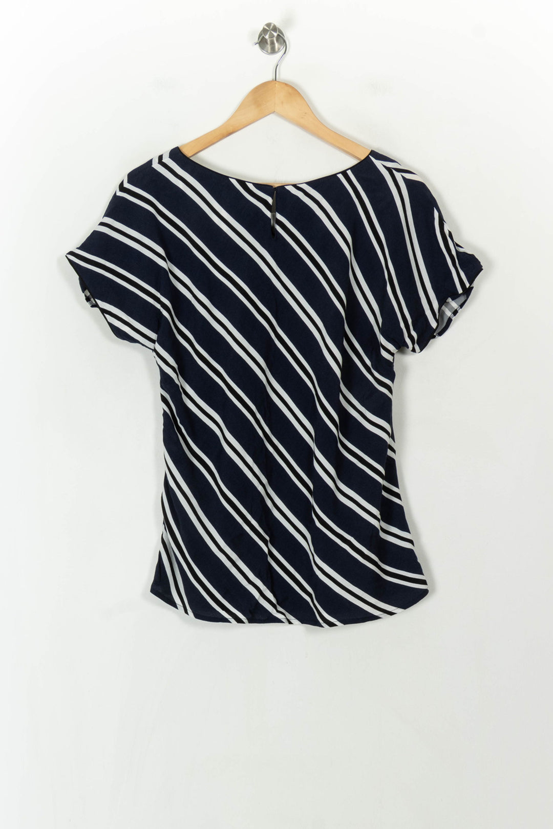 Blouse Bleu Marine et Blanche - Taille XL/42 de la marque Maison 123 | PARAD120428 - Vendu par Paradigme - Image 5