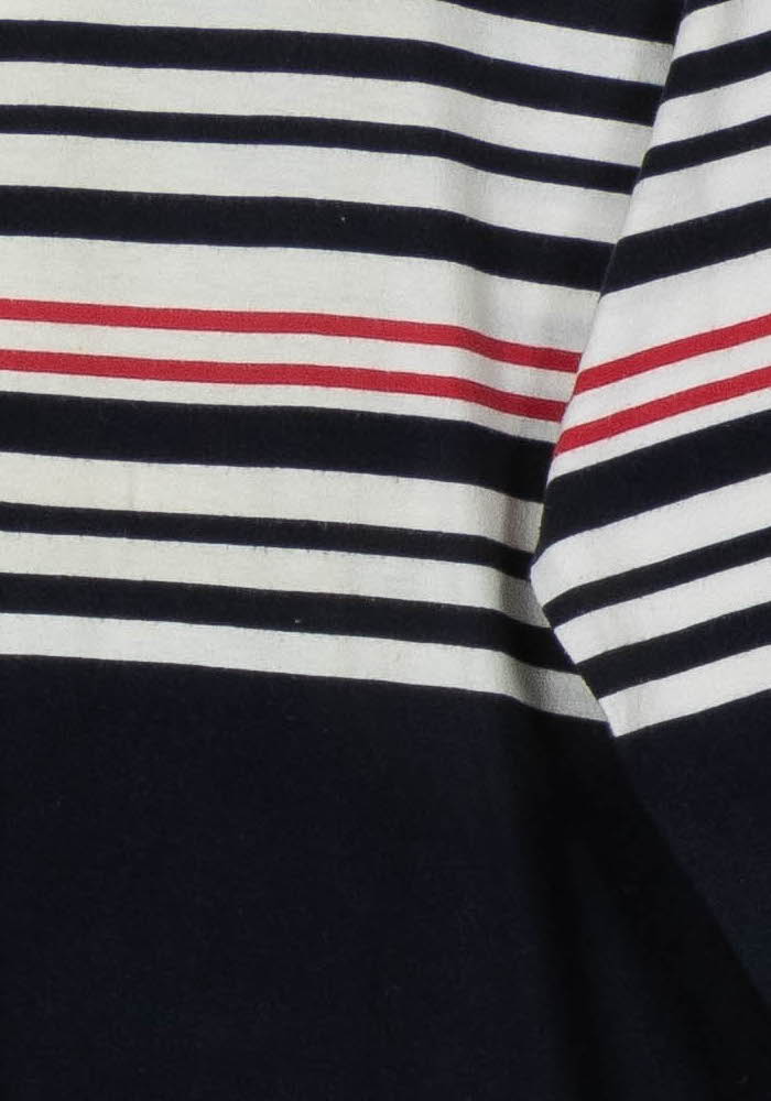 Marinière Bleu Marine et Blanc - Taille XL/42 de la marque Galeries Lafayette | PARAD120429 - Vendu par Paradigme - Image 3