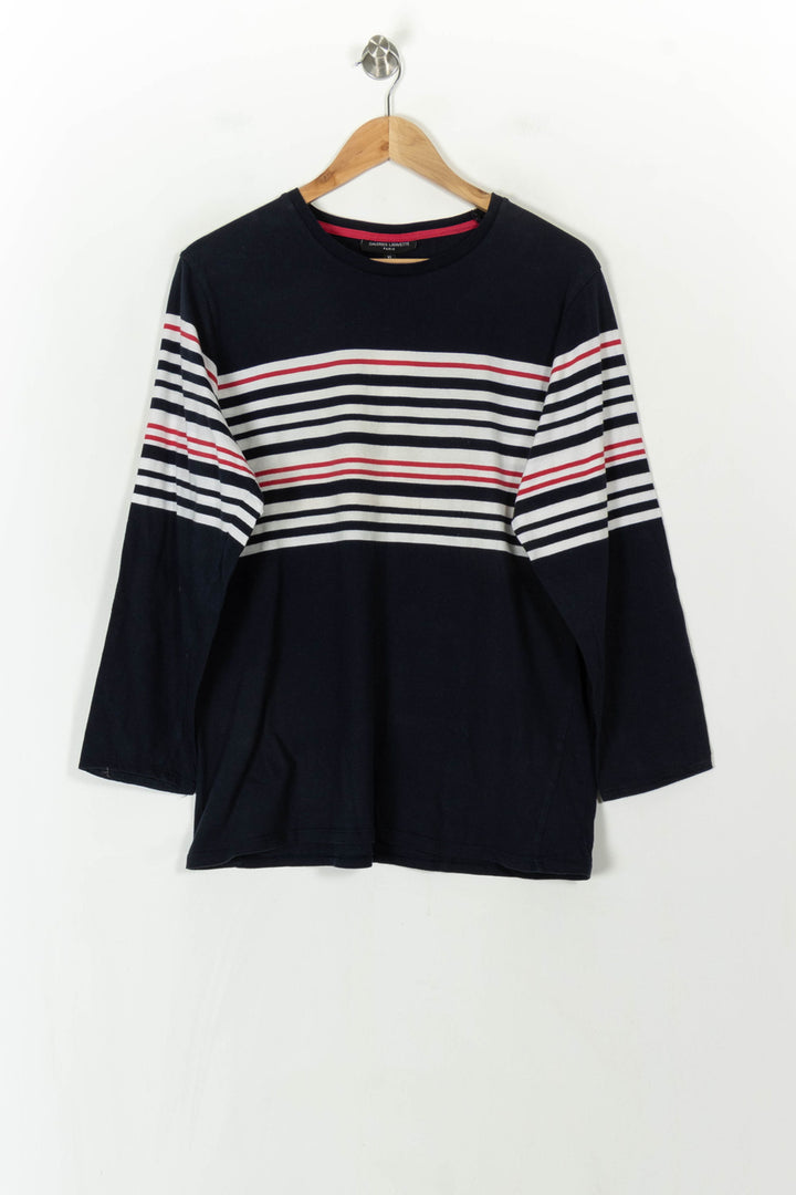 Marinière Bleu Marine et Blanc - Taille XL/42 de la marque Galeries Lafayette | PARAD120429 - Vendu par Paradigme - Image 2