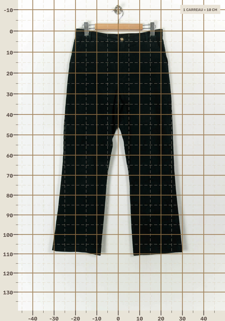 Pantalon Vert - Taille XL/42 de la marque I.Code | PARAD120435 - Vendu par Paradigme - Image 4