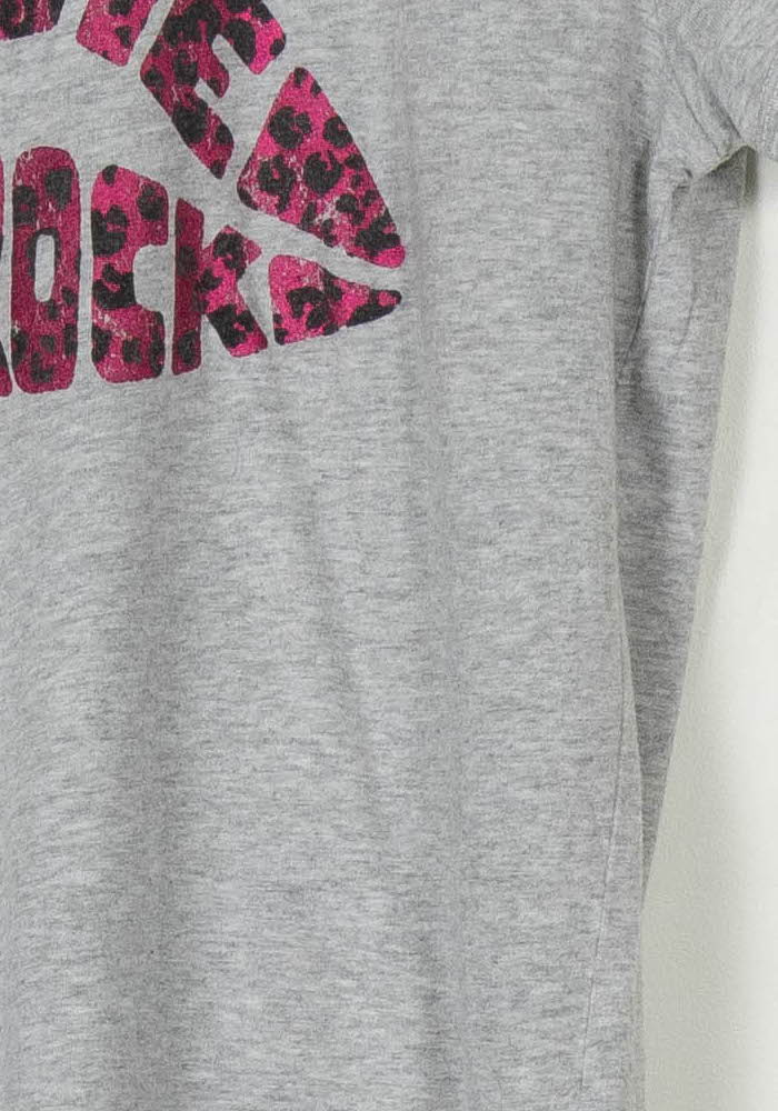 Tee-shirt Gris et Rose - Taille S/36 de la marque IKKS | PARAD120436 - Vendu par Paradigme - Image 3