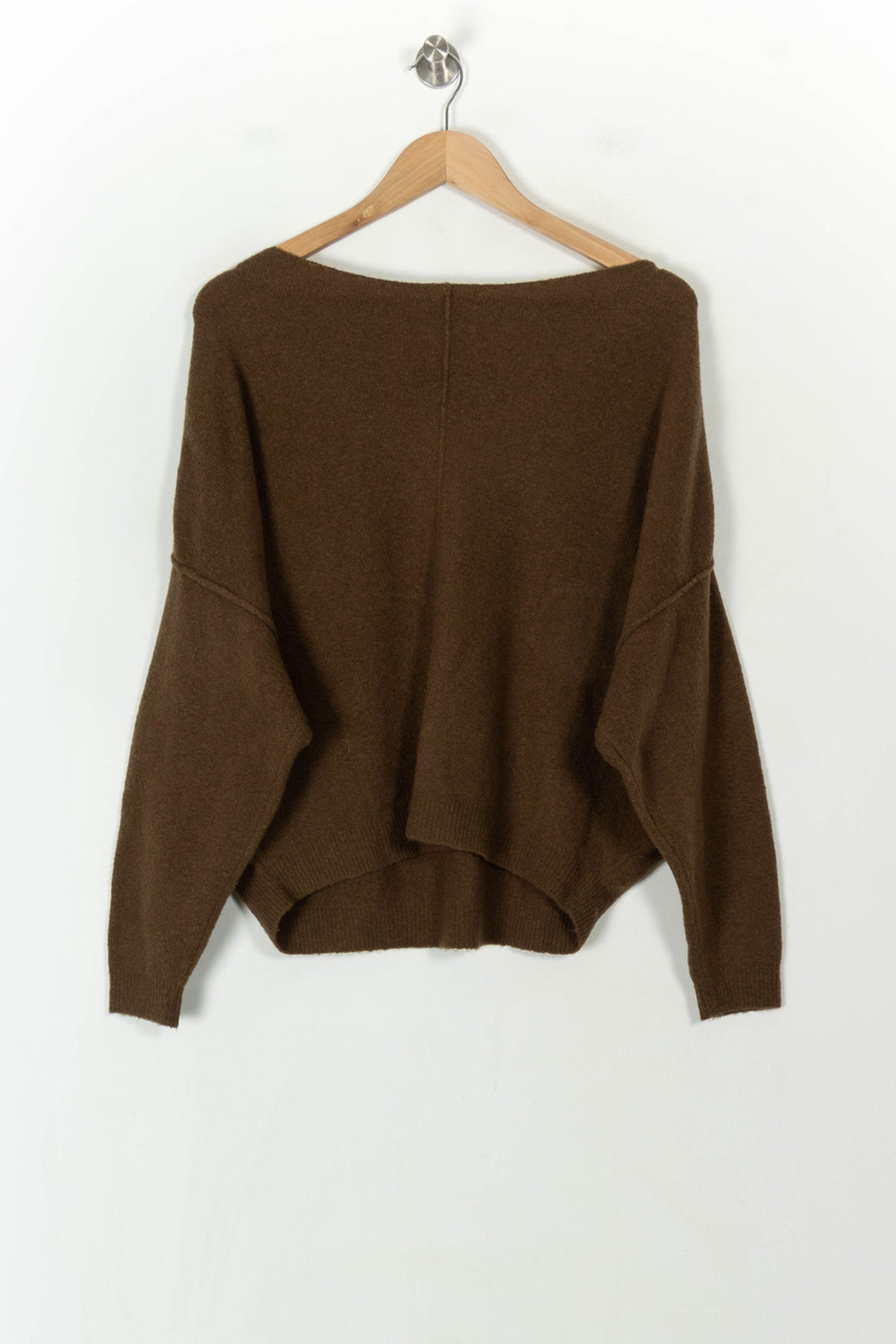 Pull Marron - Taille XS/34 de la marque American Vintage | PARAD120437 - Vendu par Paradigme - Image 5