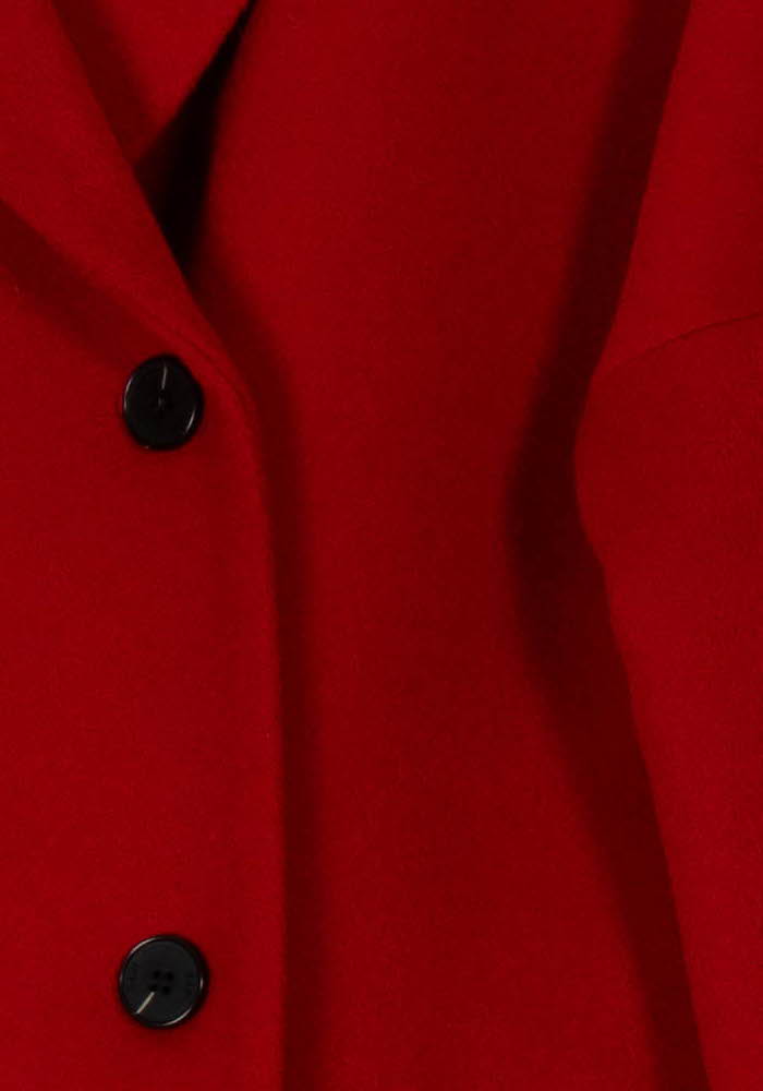 Manteau Rouge - Taille XS/34 de la marque IKKS | PARAD120439 - Vendu par Paradigme - Image 3