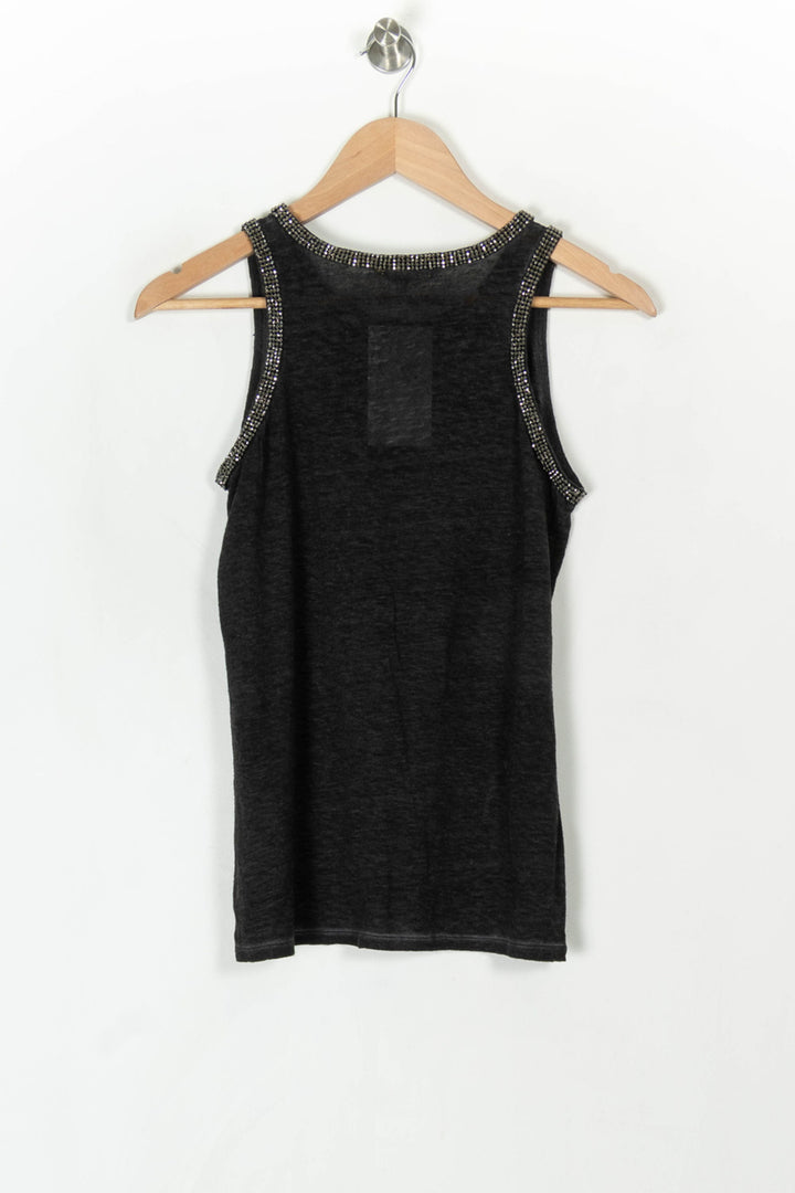 Débardeur Noir - Taille M/38 de la marque Maje | PARAD120441 - Vendu par Paradigme - Image 5