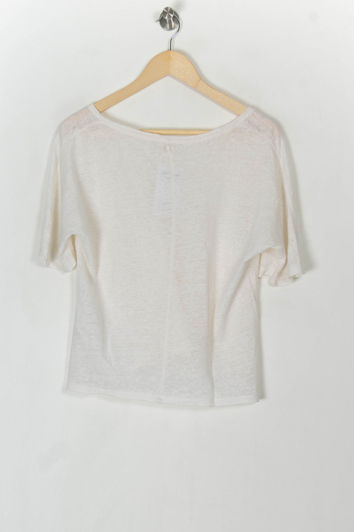 Tee-shirt Beige - Taille S/36 de la marque Des petits hauts | PARAD120444 - Vendu par Paradigme - Image 5