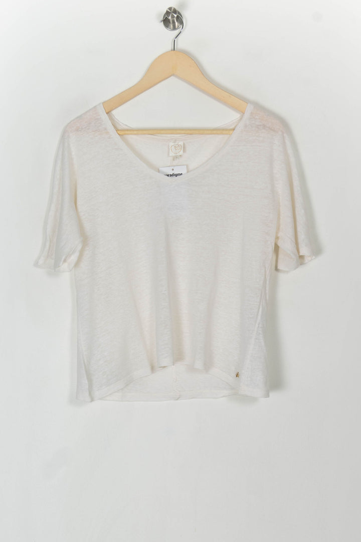 Tee-shirt Beige - Taille S/36 de la marque Des petits hauts | PARAD120444 - Vendu par Paradigme - Image 2