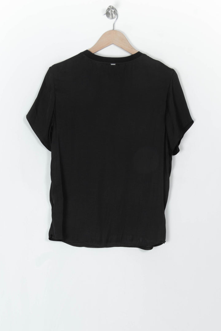 Tee-shirt Noir - Taille XS/34 de la marque IKKS | PARAD120446 - Vendu par Paradigme - Image 5