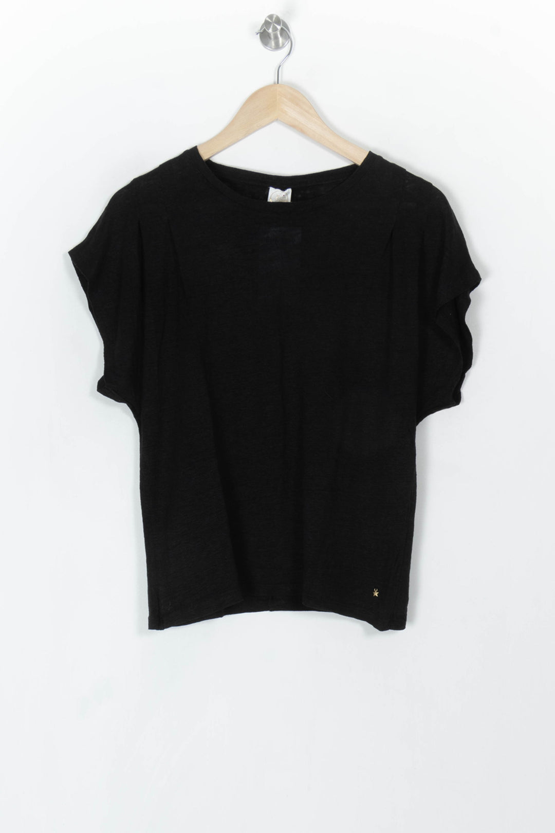 Tee-shirt Noir - Taille S/36 de la marque Des petits hauts | PARAD120450 - Vendu par Paradigme - Image 2
