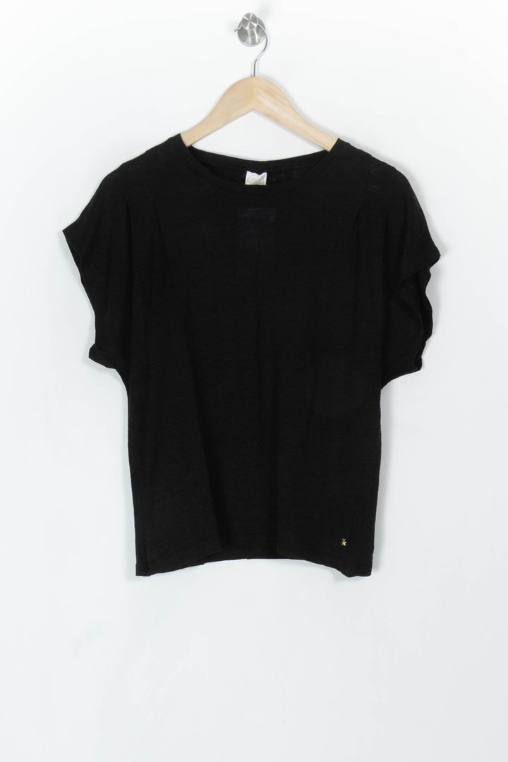 Tee-shirt Noir - Taille S/36 de la marque Des petits hauts | PARAD120450 - Vendu par Paradigme - Image 2