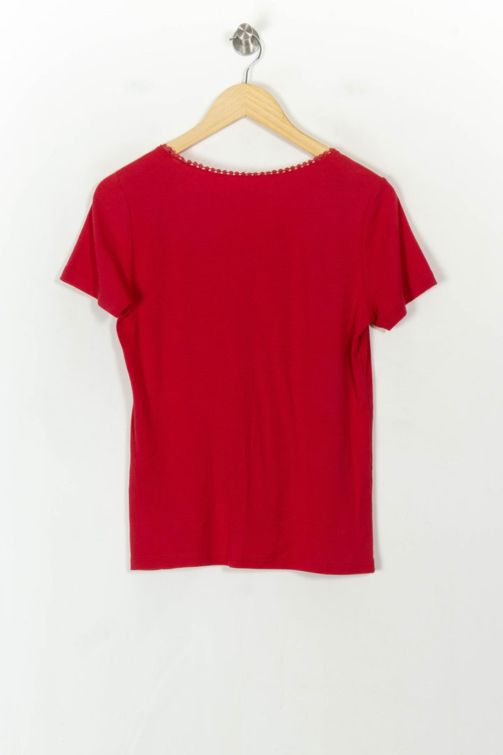 Tee-shirt Rose - Taille L/40 de la marque Maison 123 | PARAD120452 - Vendu par Paradigme - Image 5