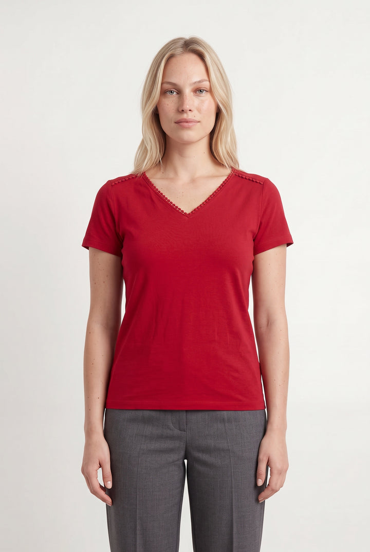 Tee-shirt Rose - Taille L/40 de la marque Maison 123 | PARAD120452 - Vendu par Paradigme - Image 1