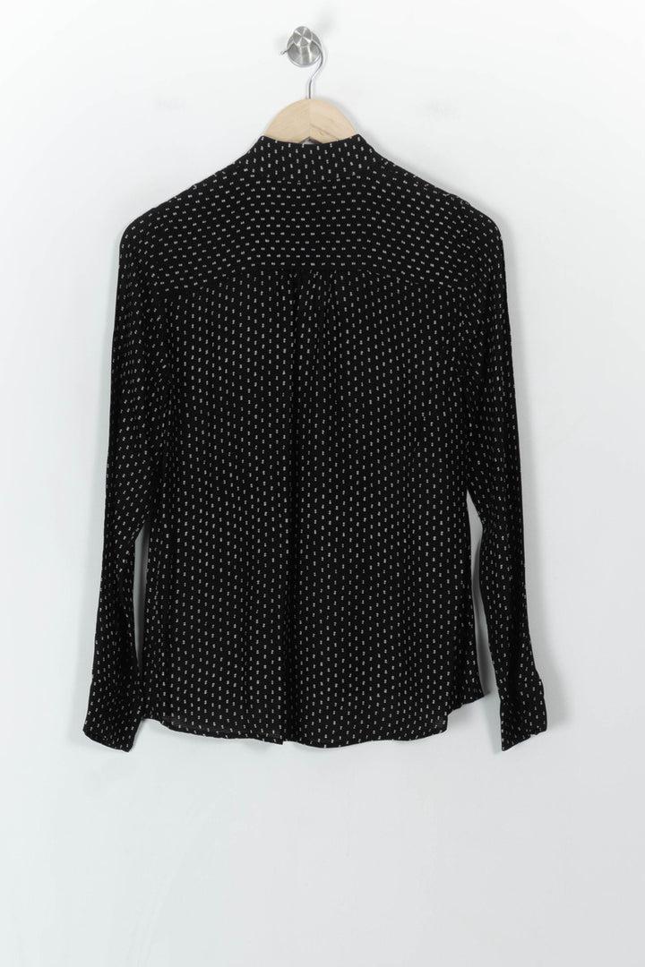 Blouse Noire et Blanche - Taille S/36 de la marque Caroll | PARAD120456 - Vendu par Paradigme - Image 5