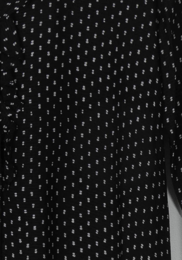 Blouse Noire et Blanche - Taille S/36 de la marque Caroll | PARAD120456 - Vendu par Paradigme - Image 3