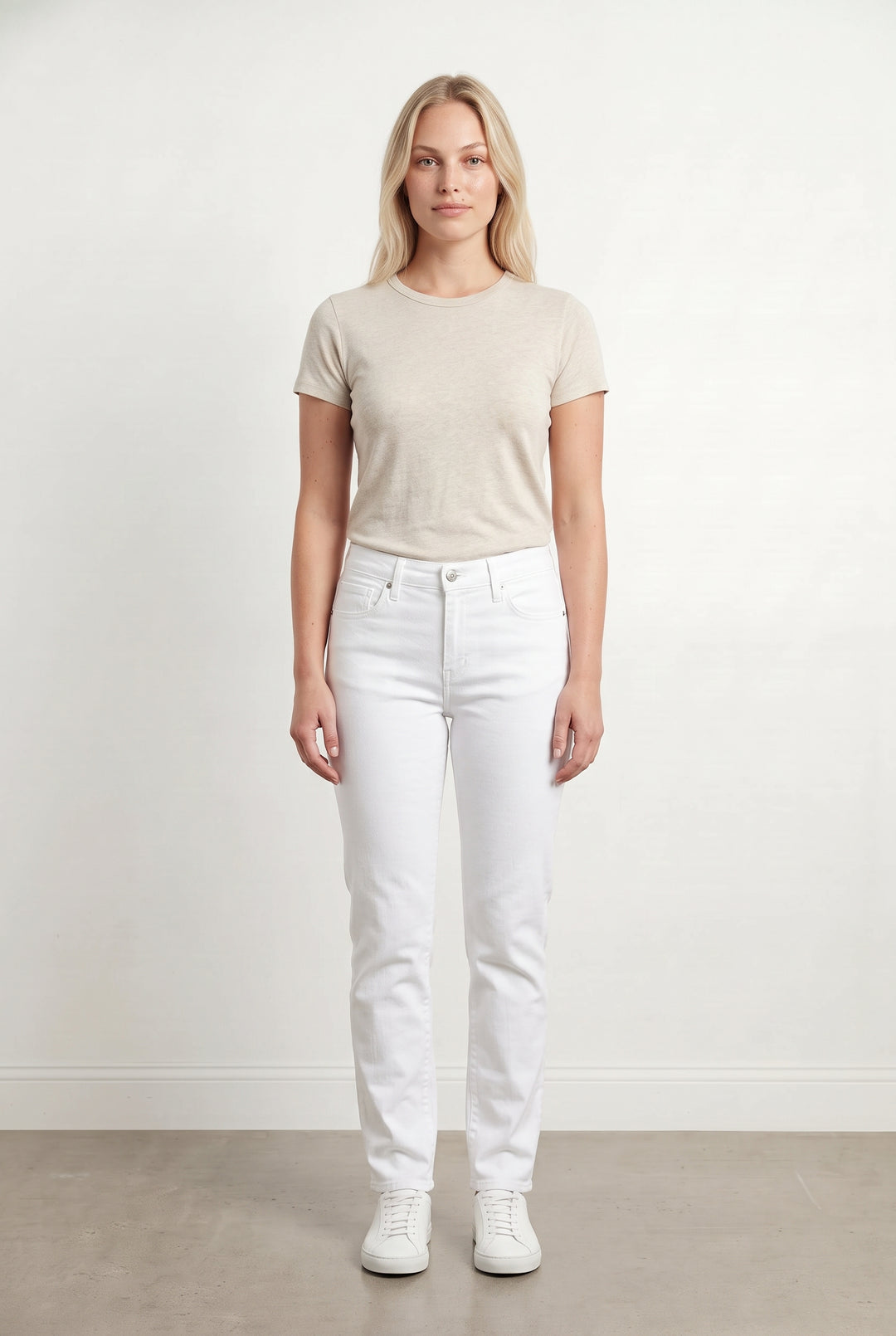 Jean Droit Blanc - Taille L/40 de la marque Levi&