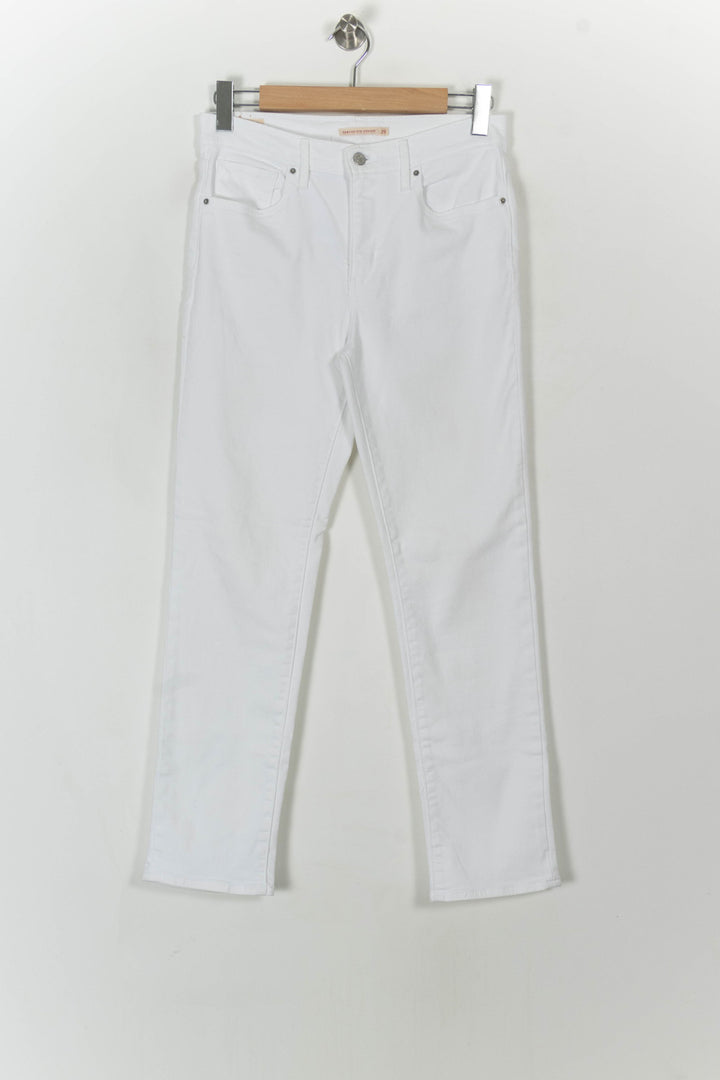 Jean Droit Blanc - Taille L/40 de la marque Levi&