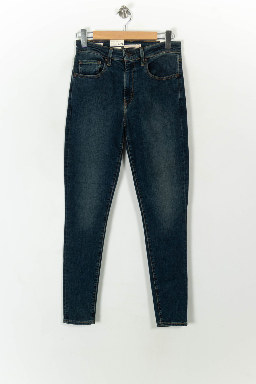 Jean Skinny Bleu - Taille L/40 de la marque Levi's | PARAD120467 - Vendu par Paradigme - Image 2