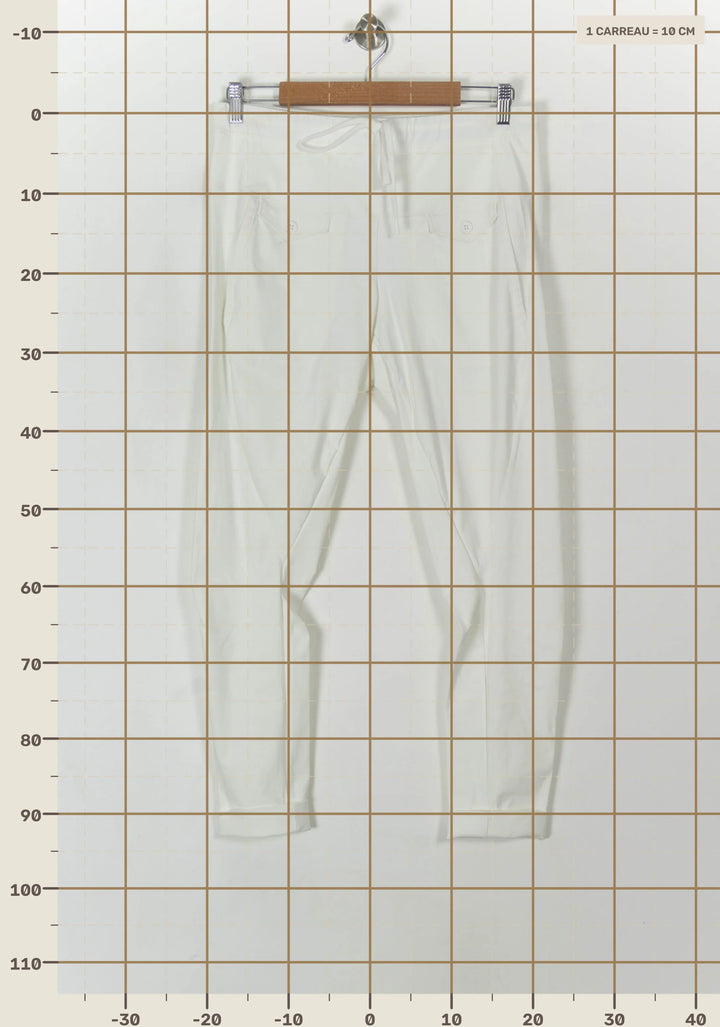 Jogging Blanc - Taille L/40 de la marque Indies | PARAD120472 - Vendu par Paradigme - Image 4