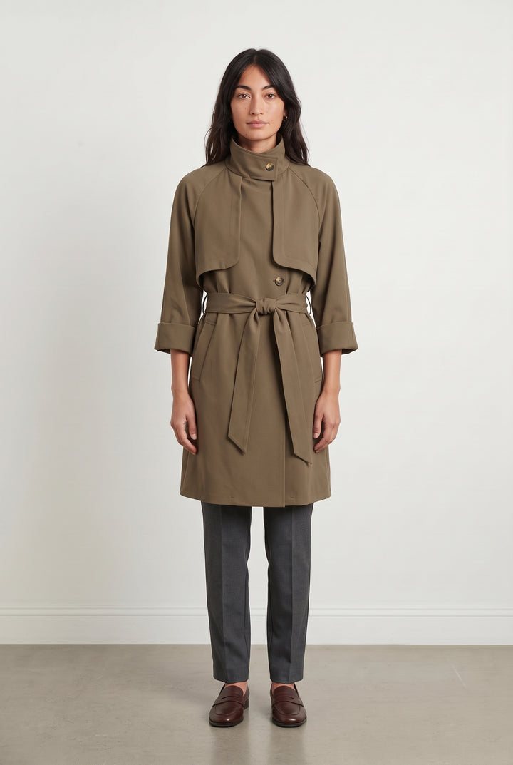 Trench Marron - Taille XS/34 de la marque Make My Lemonade | PARAD120477 - Vendu par Paradigme - Image 1