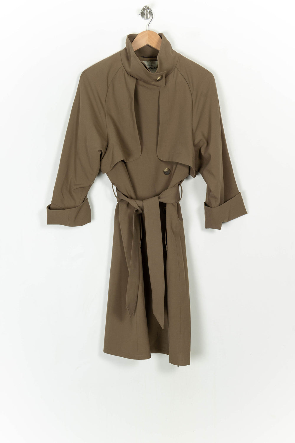 Trench Marron - Taille XS/34 de la marque Make My Lemonade | PARAD120477 - Vendu par Paradigme - Image 2