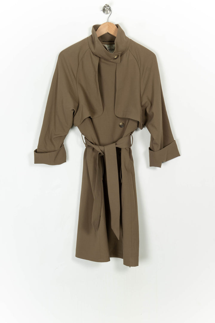 Trench Marron - Taille XS/34 de la marque Make My Lemonade | PARAD120477 - Vendu par Paradigme - Image 2