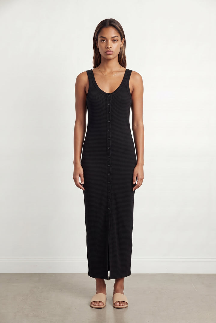 Robe Longue Noire - Taille XS/34 de la marque Maison Stella &amp; Suzie | PARAD120478 - Vendu par Paradigme - Image 1