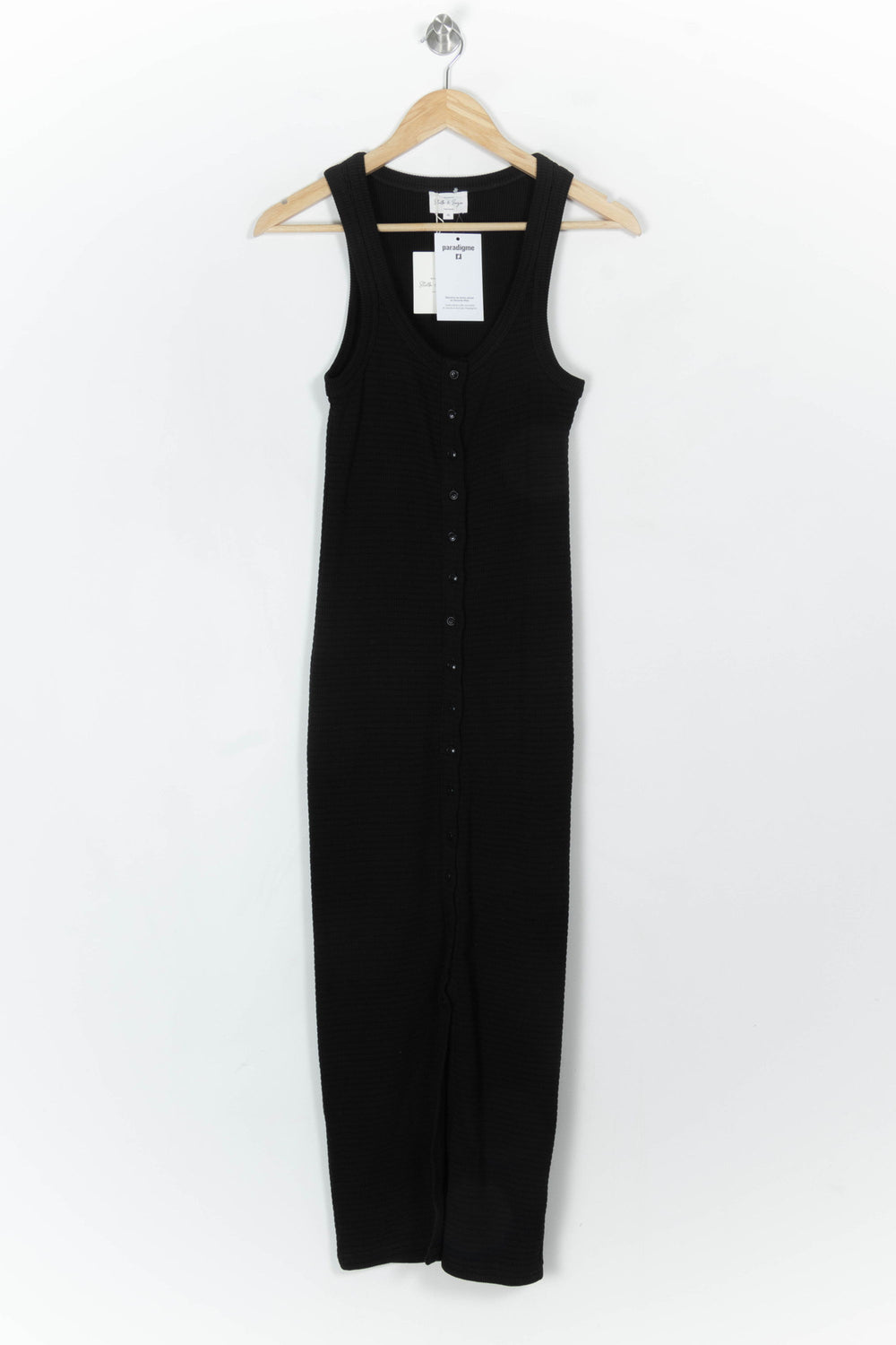 Robe Longue Noire - Taille XS/34 de la marque Maison Stella & Suzie | PARAD120478 - Vendu par Paradigme - Image 2