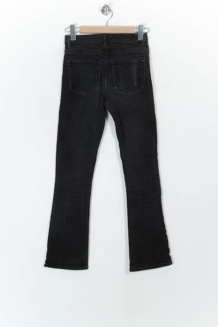 Jean Flare Noir - Taille S/36 de la marque The Kooples | PARAD120479 - Vendu par Paradigme - Image 5