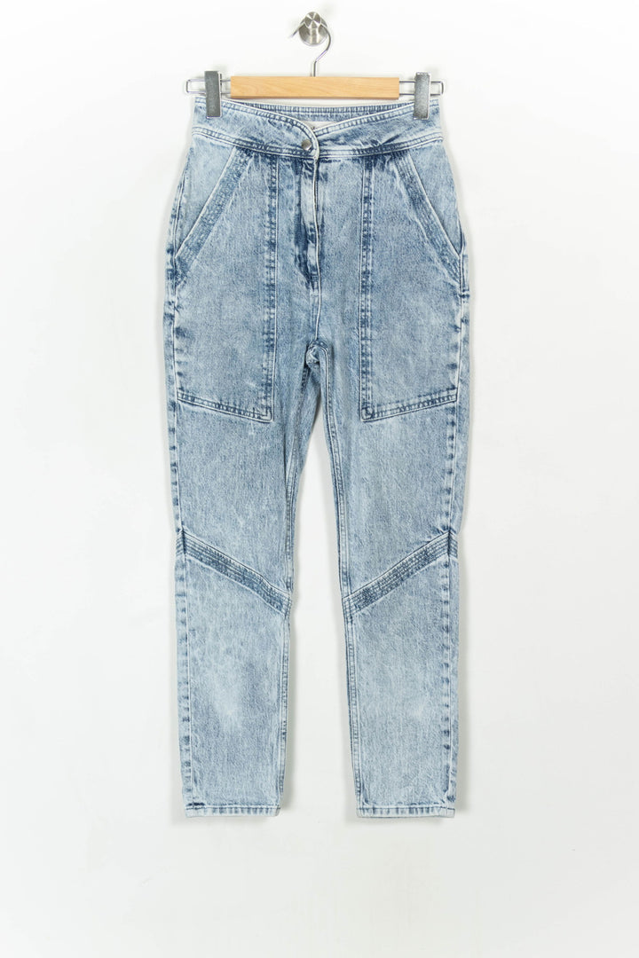 Jean Mom Bleu - Taille XS/34 de la marque ba&amp;sh | PARAD120484 - Vendu par Paradigme - Image 2