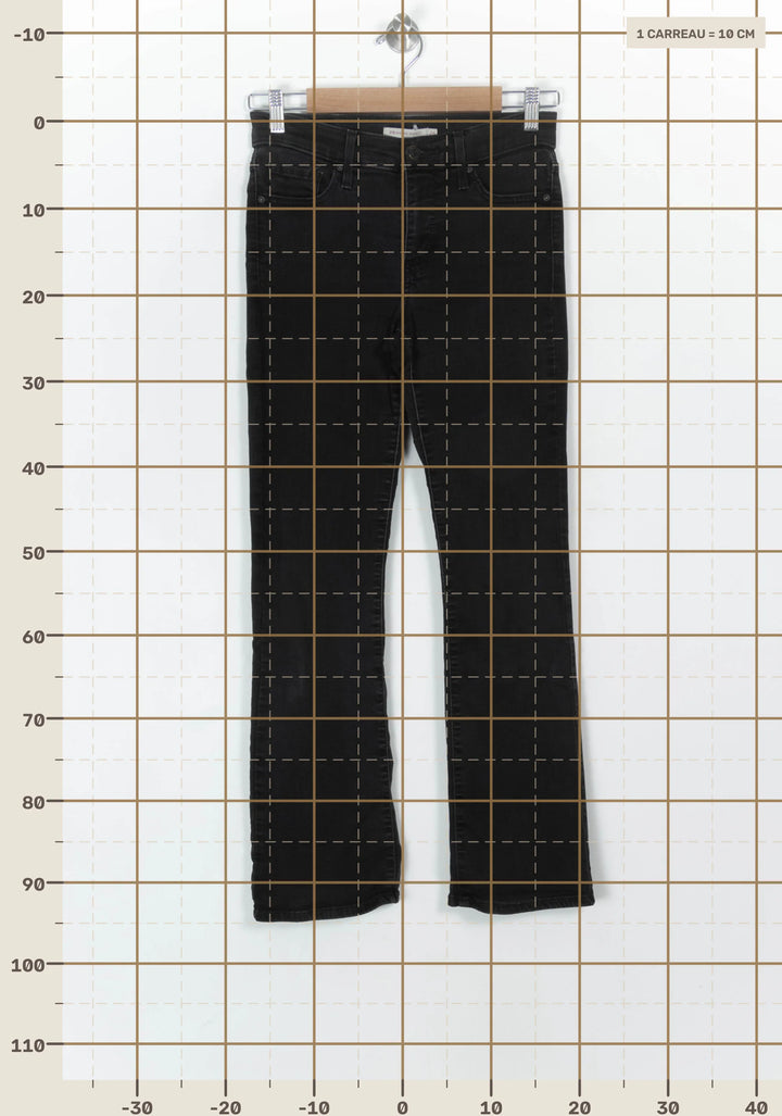 Jean Bootcut Noir - Taille S/36 de la marque Levi&
