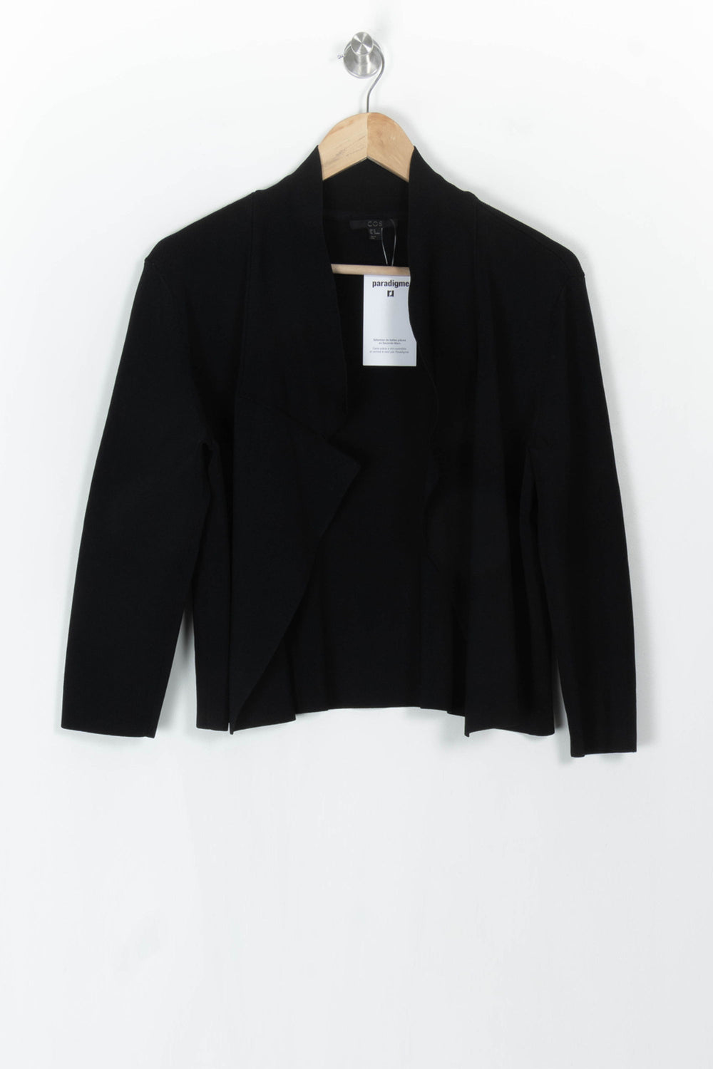 Cardigan Noir - Taille M/38 de la marque COS | PARAD120490 - Vendu par Paradigme - Image 2