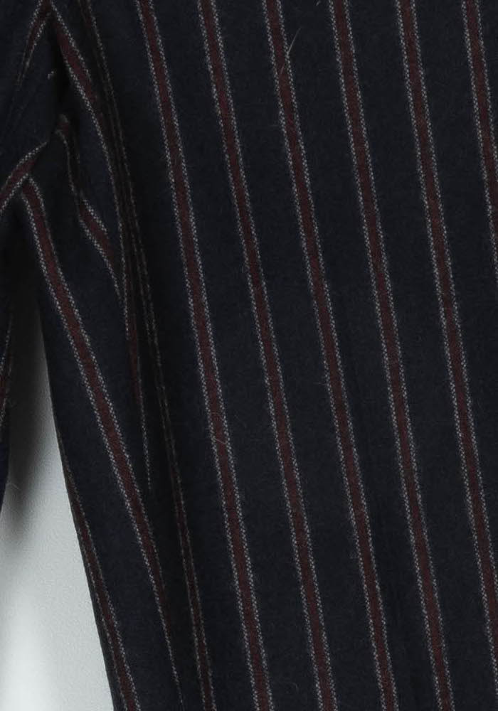 Pantalon Noir à Rayures Marron - Taille S/36 de la marque Léon &amp; Harper | PARAD120498 - Vendu par Paradigme - Image 3