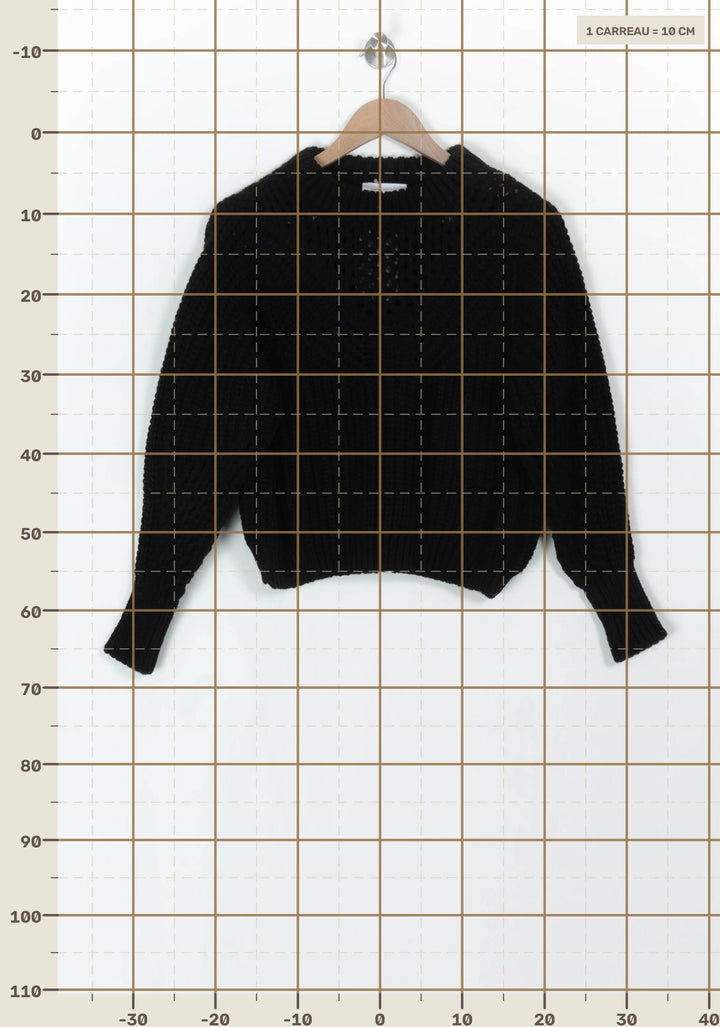 Pull Noir - Taille S/36 de la marque Bimba y Lola | PARAD120499 - Vendu par Paradigme - Image 4