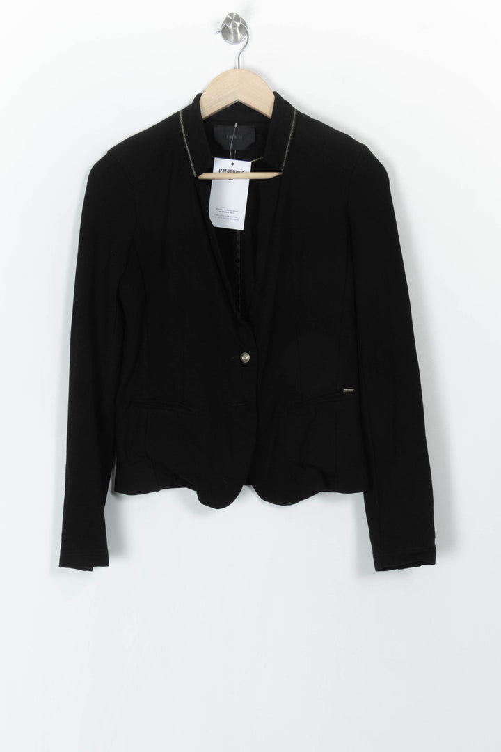 Veste Noire - Taille M/38 de la marque IKKS | PARAD120500 - Vendu par Paradigme - Image 2