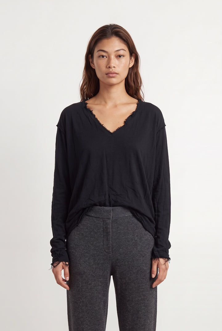 Blouse Noire - Taille M/38 de la marque Karma Koma | PARAD120503 - Vendu par Paradigme - Image 1
