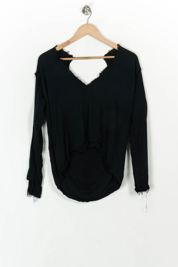 Blouse Noire - Taille M/38 de la marque Karma Koma | PARAD120503 - Vendu par Paradigme - Image 2