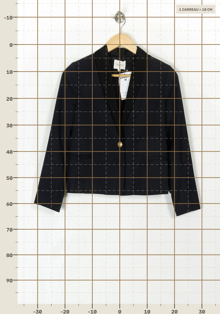 Blazer Bleu - Taille S/36 de la marque Pablo | PARAD120506 - Vendu par Paradigme - Image 4