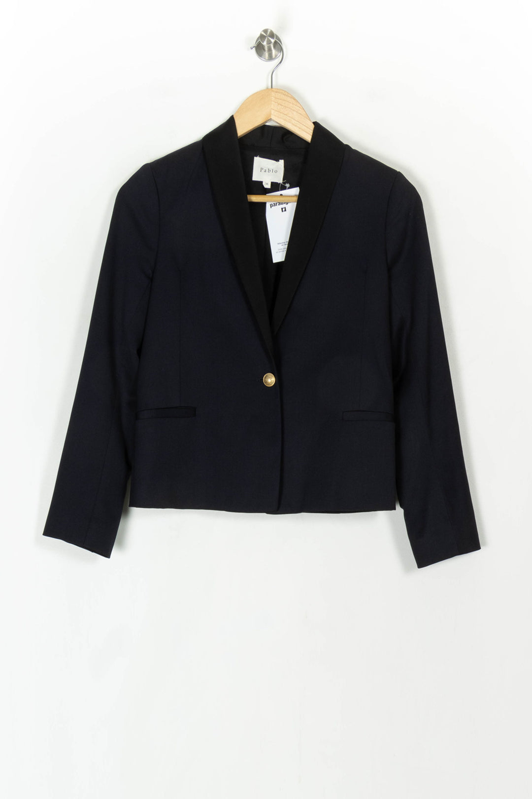 Blazer Bleu - Taille S/36 de la marque Pablo | PARAD120506 - Vendu par Paradigme - Image 2