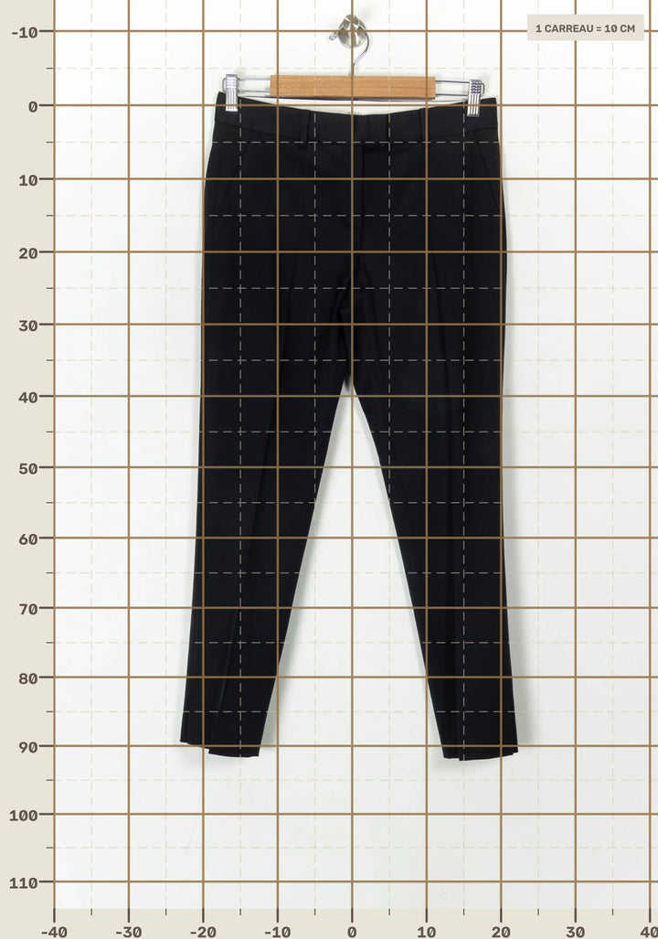 Pantalon Habillé Bleu - Taille S/36 de la marque Pablo | PARAD120507 - Vendu par Paradigme - Image 4
