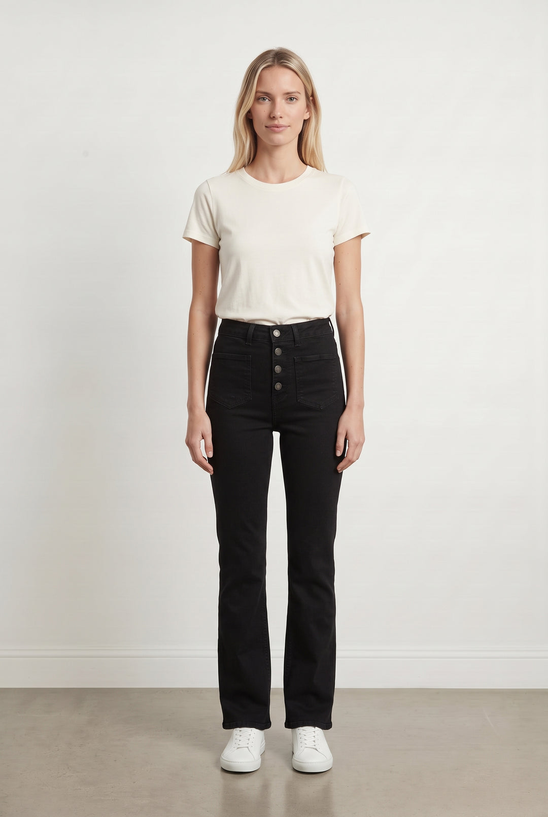 Jean Noir - Taille S/36 de la marque Maje | PARAD120508 - Vendu par Paradigme - Image 1