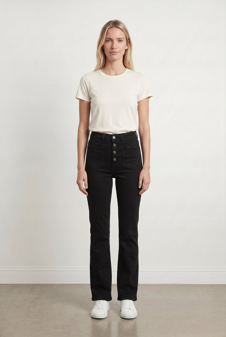 Jean Noir - Taille S/36 de la marque Maje | PARAD120508 - Vendu par Paradigme - Image 1