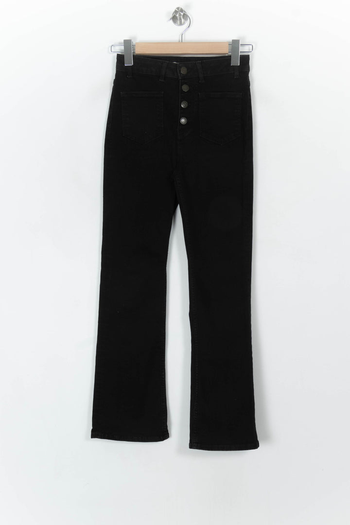 Jean Noir - Taille S/36 de la marque Maje | PARAD120508 - Vendu par Paradigme - Image 2