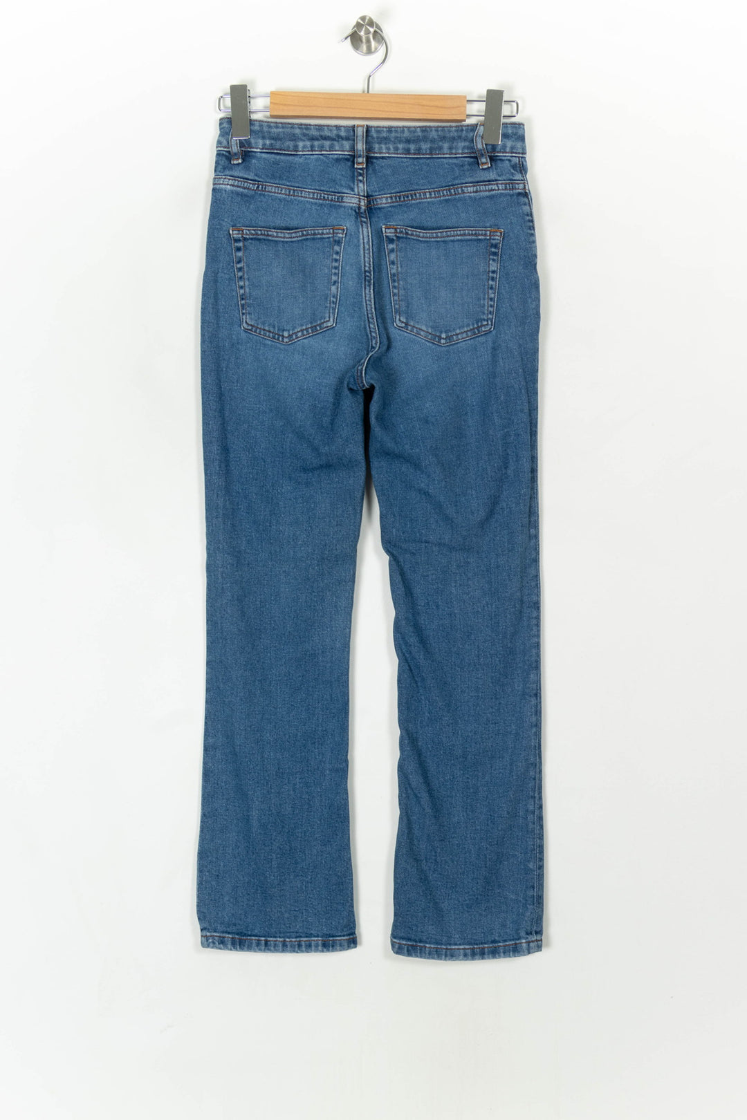 Jean Droit Bleu - Taille S/36 de la marque Maje | PARAD120509 - Vendu par Paradigme - Image 5