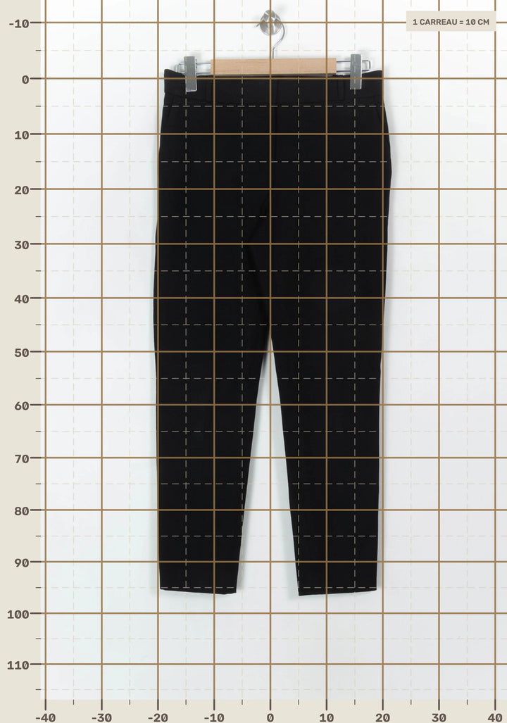 Pantalon Noir - Taille M/38 de la marque ZAPA | PARAD120512 - Vendu par Paradigme - Image 4