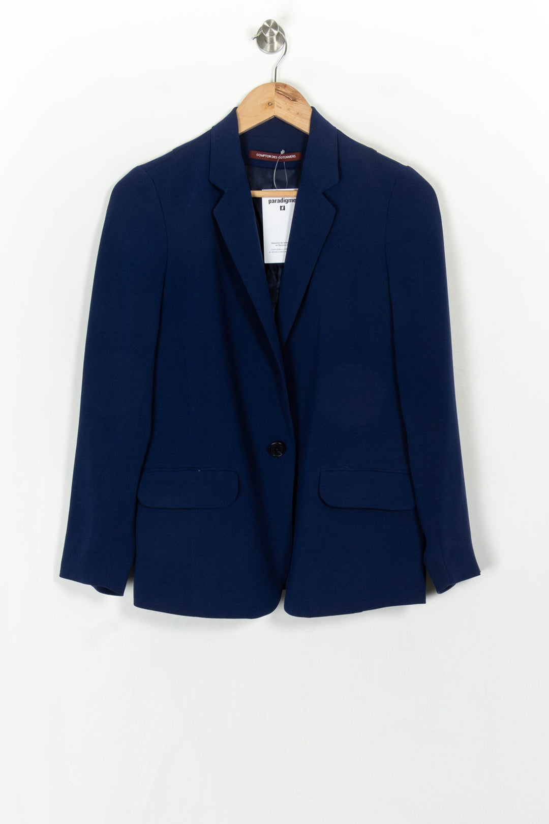 Blazer Bleu - Taille XS/34 de la marque Comptoir des Cotonniers | PARAD120520 - Vendu par Paradigme - Image 2