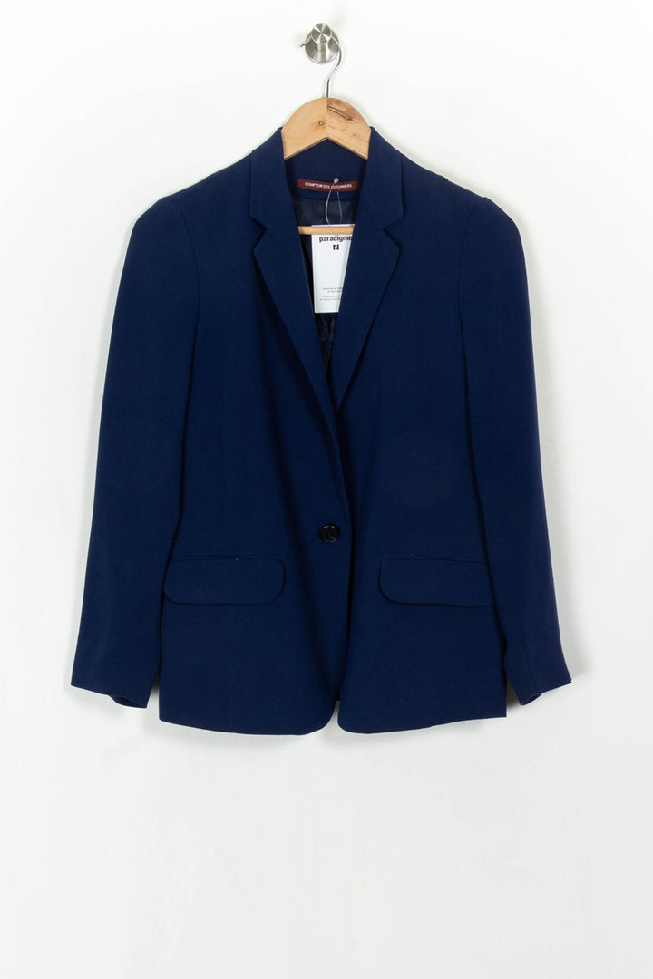 Blazer Bleu - Taille XS/34 de la marque Comptoir des Cotonniers | PARAD120520 - Vendu par Paradigme - Image 2